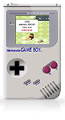 Career game on a Gameboy