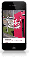 pi-squared website on an iPhone